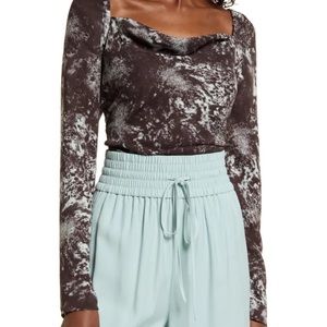 Open Edit Draped Top